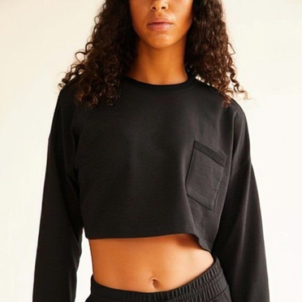 NWT Free People Movement 2pc set in Black Size Medium - Picture 4 of 9
